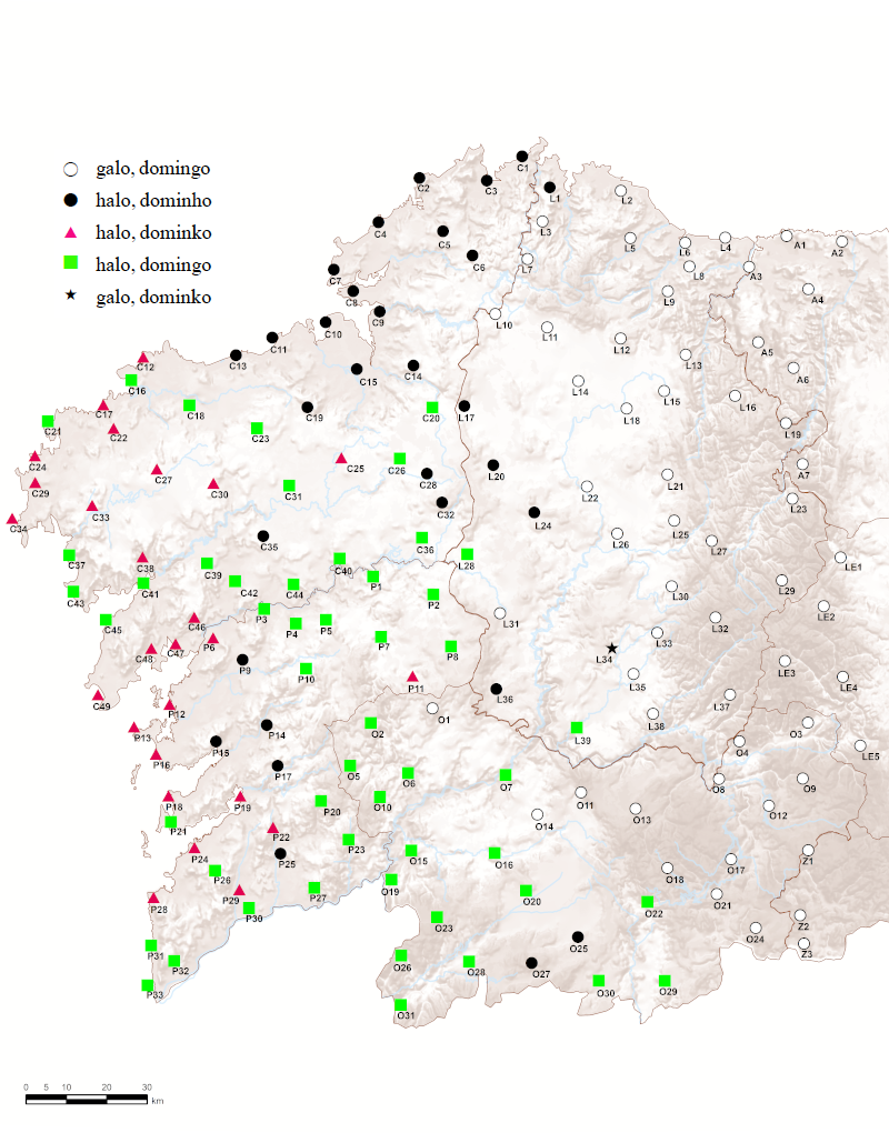 Mapa da gheada