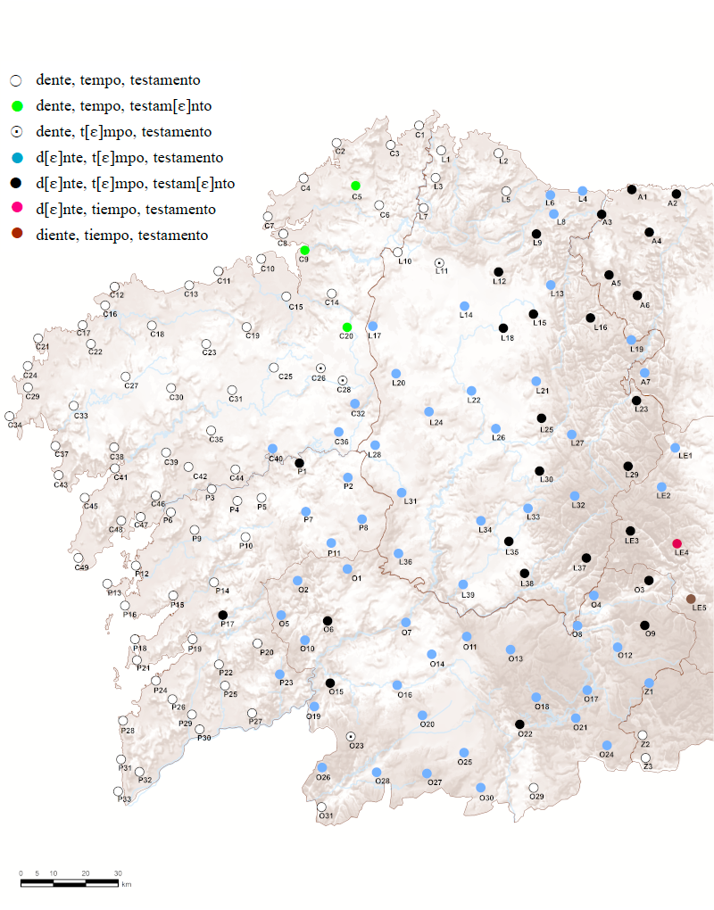 Mapa do tempo, dente, testamento.