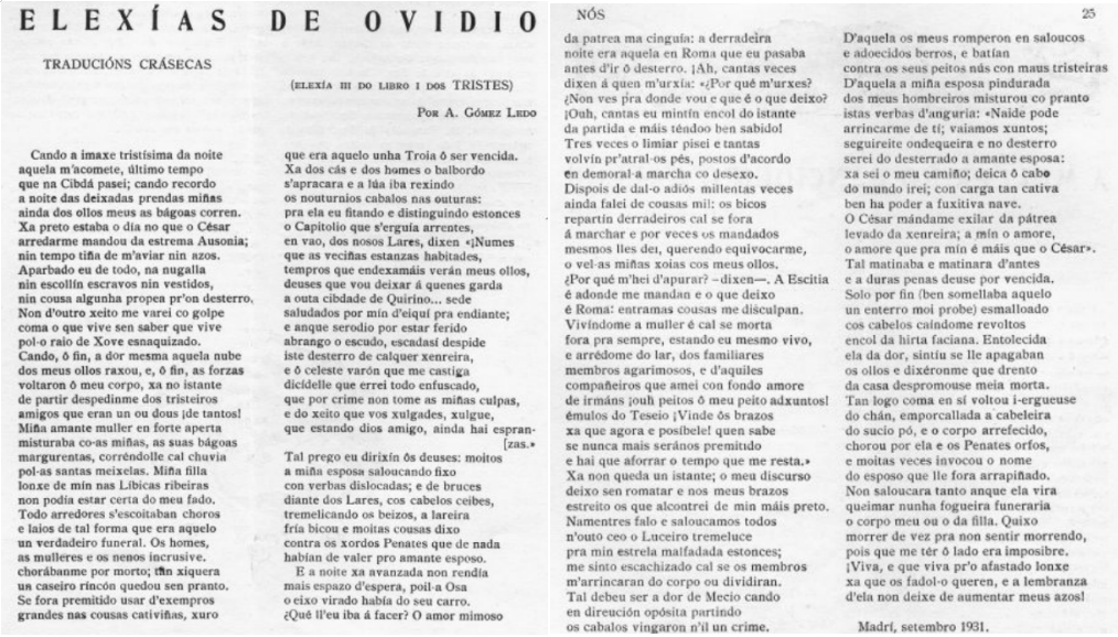 Tristes 1, 3 Tristes 1, 3