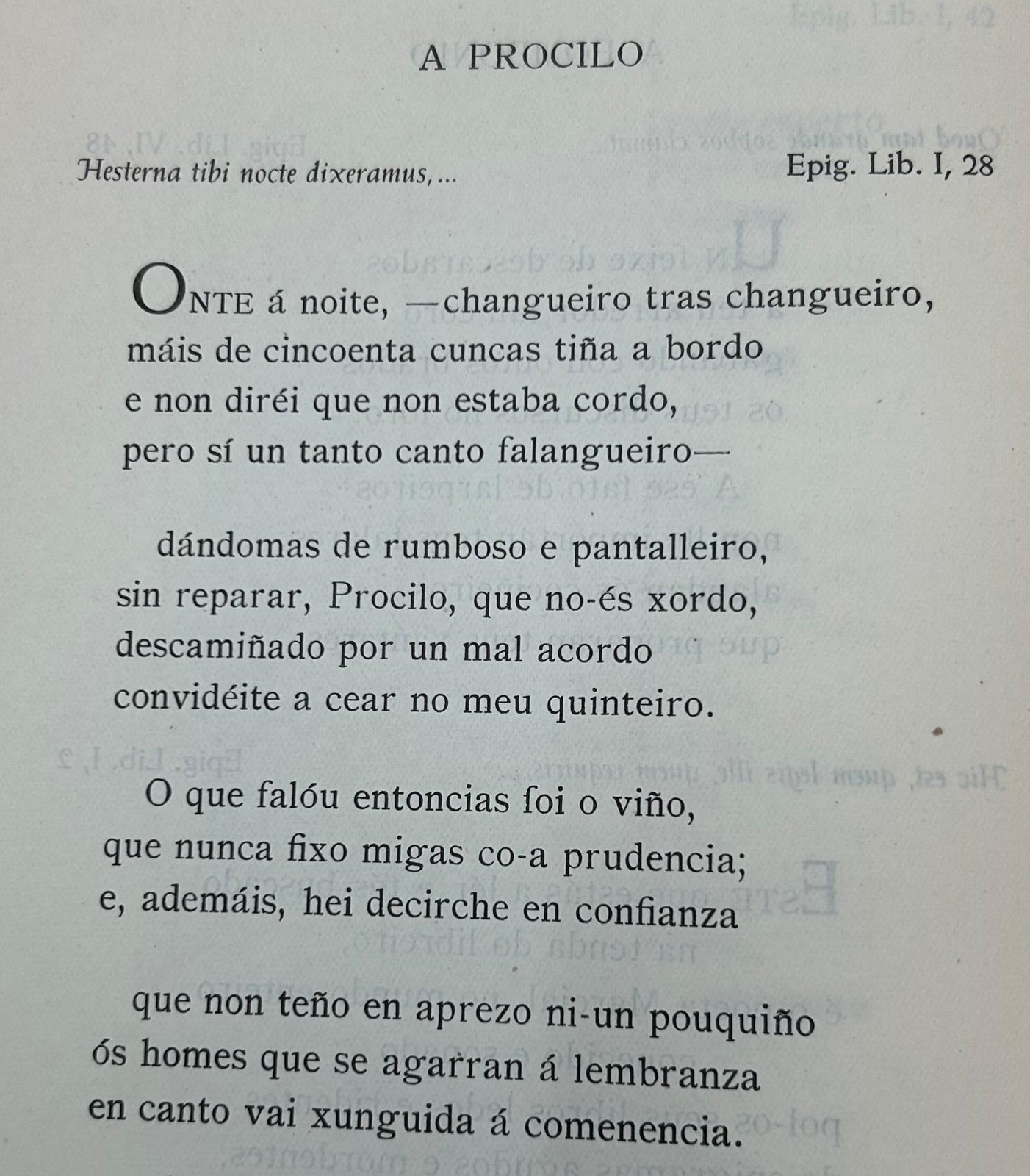 Epigrama 1,27? Epigrama 1,27?