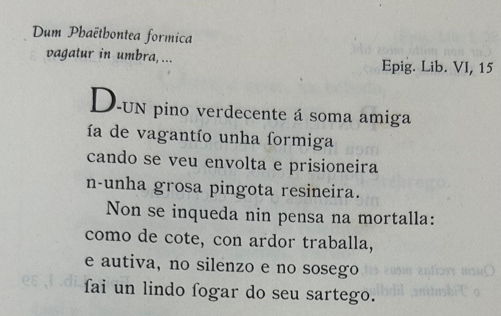 Epigrama 6,15 Epigrama 6,15