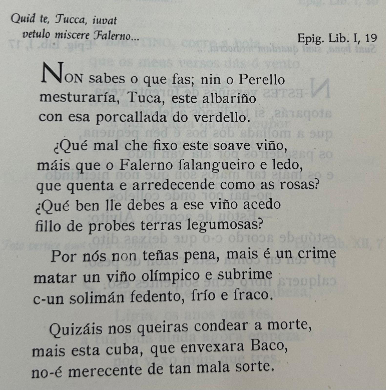 Epigrama 1,18 Epigrama 1,18