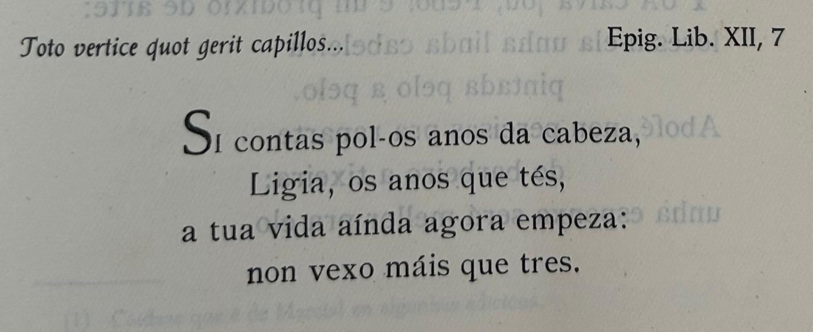 Epigrama 12,7 Epigrama 12,7