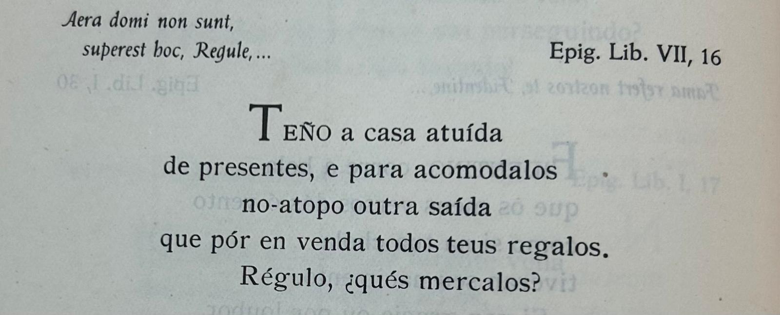 Epigrama 7,16 Epigrama 7,16