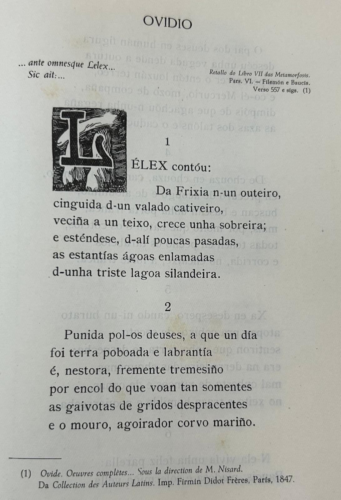 Metamorfoses 8.617-724 Metamorfoses 8.617-724
